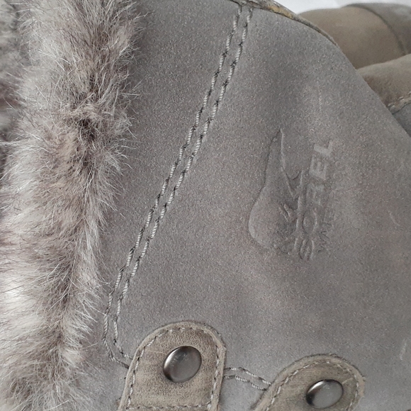 Sore gray suede winter boots 8 - Picture 5 of 8